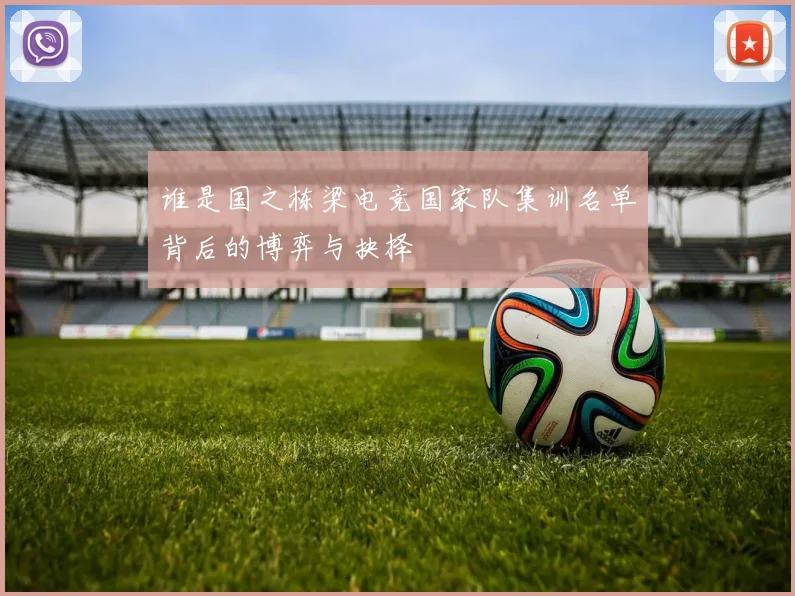 谁是国之栋梁电竞国家队集训名单背后的博弈与抉择